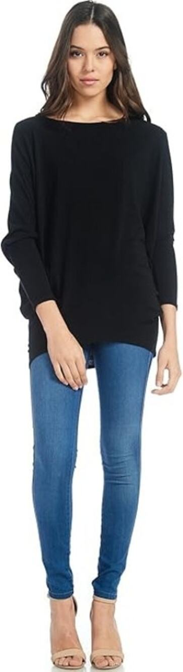 Alexander + David Women’s XL Pullover Dolman Loose Fit Knit Top Blouse Sweater